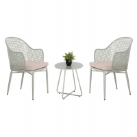 ΣΕΤ LOUNGE 3TMX ΕΞ.ΧΩΡΟΥ OREGO HM21107.06 ΑΛΟΥΜΙΝΙΟ & ΜΕΤΑΛΛΟ ΣΕ ΦΥΣΤΙΚΙ