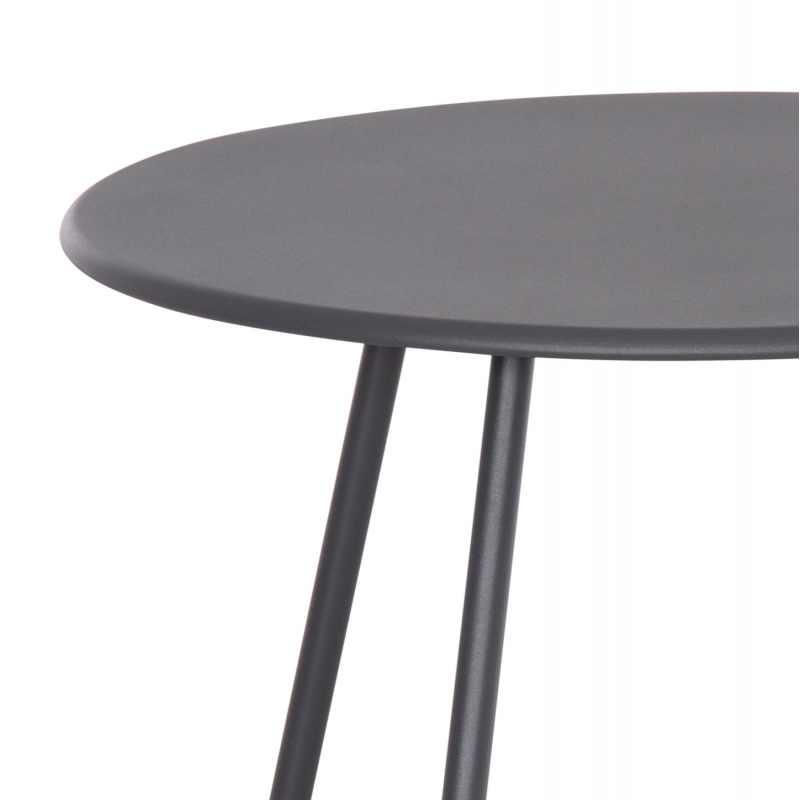ΣΕΤ LOUNGE 3TMX ΕΞ.ΧΩΡΟΥ OREGO HM21107.01 ΑΛΟΥΜΙΝΙΟ & ΜΕΤΑΛΛΟ ΣΕ ΣΚΟΥΡΟ ΓΚΡΙ