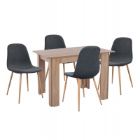 ΣΕΤ ΤΡΑΠΕΖΑΡΙΑΣ 5ΤΜΧ KELVIN HM21116 ΤΡΑΠΕΖΙ ΜΕ ΚΑΡΕΚΛΕΣ ΜΕΤΑΛΛΙΚΕΣ ΜΕ ΥΦΑΣΜΑ ΣΕΤ ΤΡΑΠΕΖΑΡΙΑΣ 5ΤΜΧ KELVIN HM21116 ΤΡΑΠΕΖΙ ΜΕ ΚΑΡΕΚΛΕΣ ΜΕΤΑΛΛΙΚΕΣ ΜΕ ΥΦΑΣΜΑ