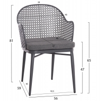 ΣΕΤ LOUNGE 3TMX ΕΞ.ΧΩΡΟΥ OREGO HM21106.01 ΑΛΟΥΜΙΝΙΟ ΣΕ ΣΚΟΥΡΟ ΓΚΡΙ ΣΕΤ LOUNGE 3TMX ΕΞ.ΧΩΡΟΥ OREGO HM21106.01 ΑΛΟΥΜΙΝΙΟ ΣΕ ΣΚΟΥΡΟ ΓΚΡΙ