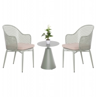 ΣΕΤ LOUNGE 3TMX ΕΞ.ΧΩΡΟΥ OREGO HM21106.06 ΑΛΟΥΜΙΝΙΟ ΣΕ ΦΥΣΤΙΚΙ