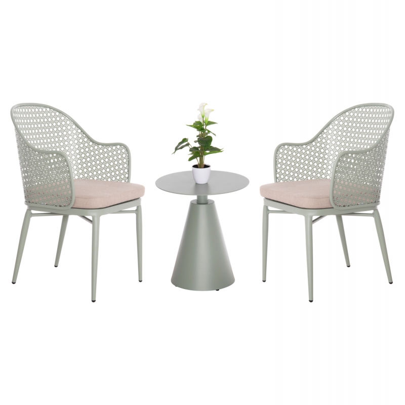ΣΕΤ LOUNGE 3TMX ΕΞ.ΧΩΡΟΥ OREGO HM21106.06 ΑΛΟΥΜΙΝΙΟ ΣΕ ΦΥΣΤΙΚΙ