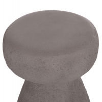 ΣΚΑΜΠΟ ΣΤΡΟΓΓΥΛΟ INTERON HM18171.03 FIBER CEMENT ΣΕ ΓΚΡΙ--Φ34x39Υεκ.