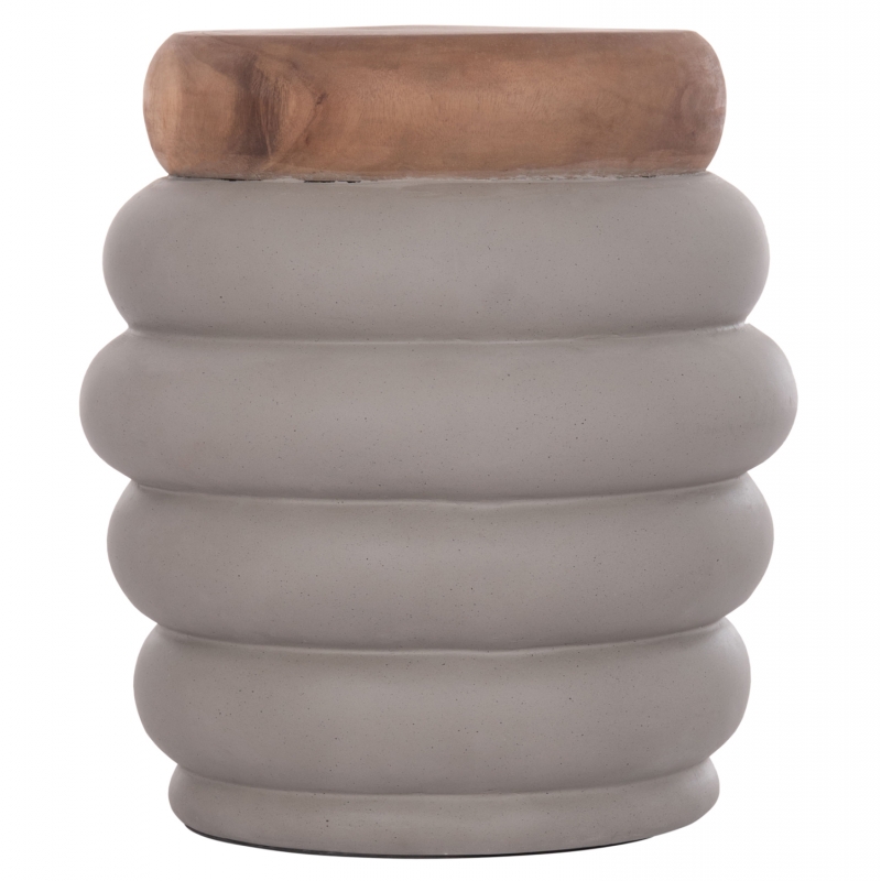 ΣΚΑΜΠΟ PUFFAT HM18172.03 FIBER CEMENT ΓΚΡΙ- ΞΥΛΟ TEAK TOP Φ45x46Υεκ. ΣΚΑΜΠΟ PUFFAT HM18172.03 FIBER CEMENT ΓΚΡΙ- ΞΥΛΟ TEAK TOP Φ45x46Υεκ.