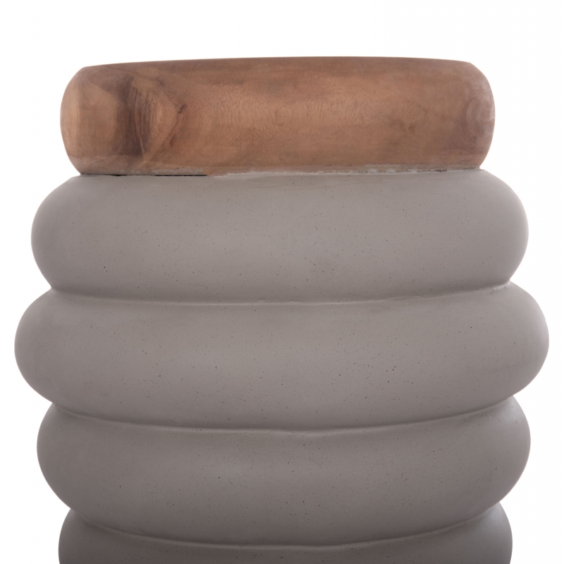 ΣΚΑΜΠΟ PUFFAT HM18172.03 FIBER CEMENT ΓΚΡΙ- ΞΥΛΟ TEAK TOP Φ45x46Υεκ. ΣΚΑΜΠΟ PUFFAT HM18172.03 FIBER CEMENT ΓΚΡΙ- ΞΥΛΟ TEAK TOP Φ45x46Υεκ.