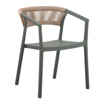 ΠΟΛΥΘΡΟΝΑ ΠΟΛΥΠΡΟΠΥΛΕΝΙΟΥ BOGI HM6240.05 OLIVE GREEN--P.P. ΜΠΕΖ ΣΧΟΙΝΙ 56,5x53x80Υεκ