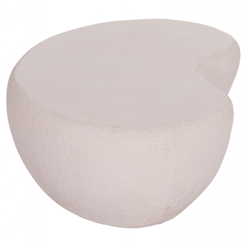 ΤΡΑΠΕΖΙ ΣΑΛΟΝΙΟΥ GERSON HM18151.02S FIBER CEMENT ΣΕ ΛΕΥΚΟ--104x72x40Υεκ.