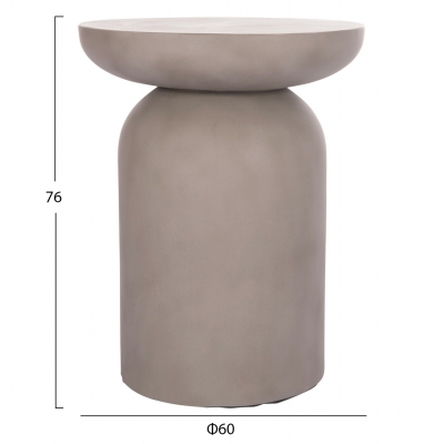 ΒΟΗΘΗΤΙΚΟ ΤΡΑΠΕΖΙ ANNA HM18160.03 FIBER CEMENT ΣΕ ΓΚΡΙ--Φ60x76Υεκ. ΒΟΗΘΗΤΙΚΟ ΤΡΑΠΕΖΙ ANNA HM18160.03 FIBER CEMENT ΣΕ ΓΚΡΙ--Φ60x76Υεκ.