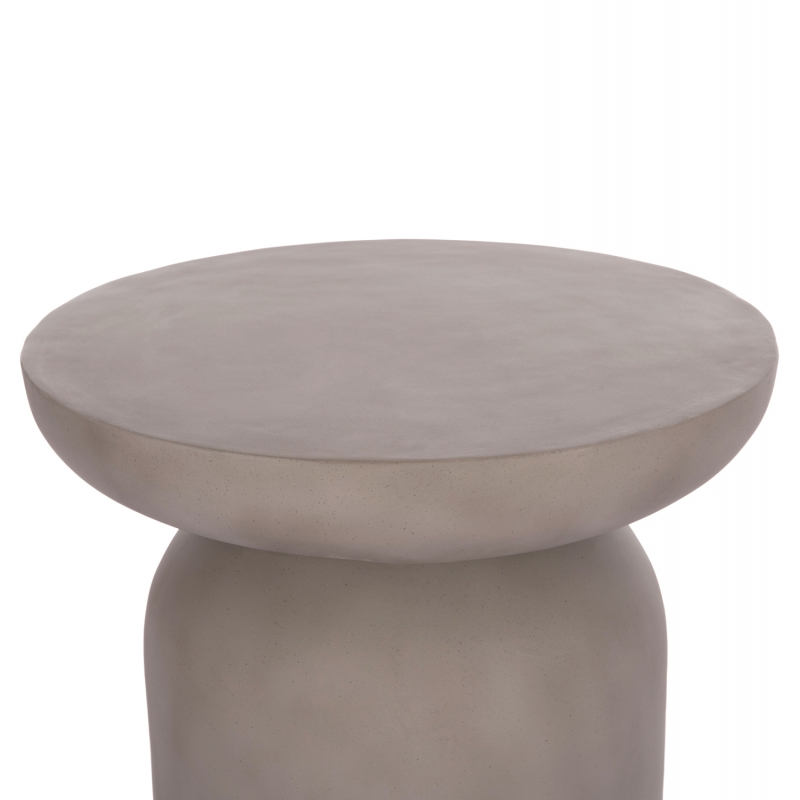 ΒΟΗΘΗΤΙΚΟ ΤΡΑΠΕΖΙ ANNA HM18160.03 FIBER CEMENT ΣΕ ΓΚΡΙ--Φ60x76Υεκ.
