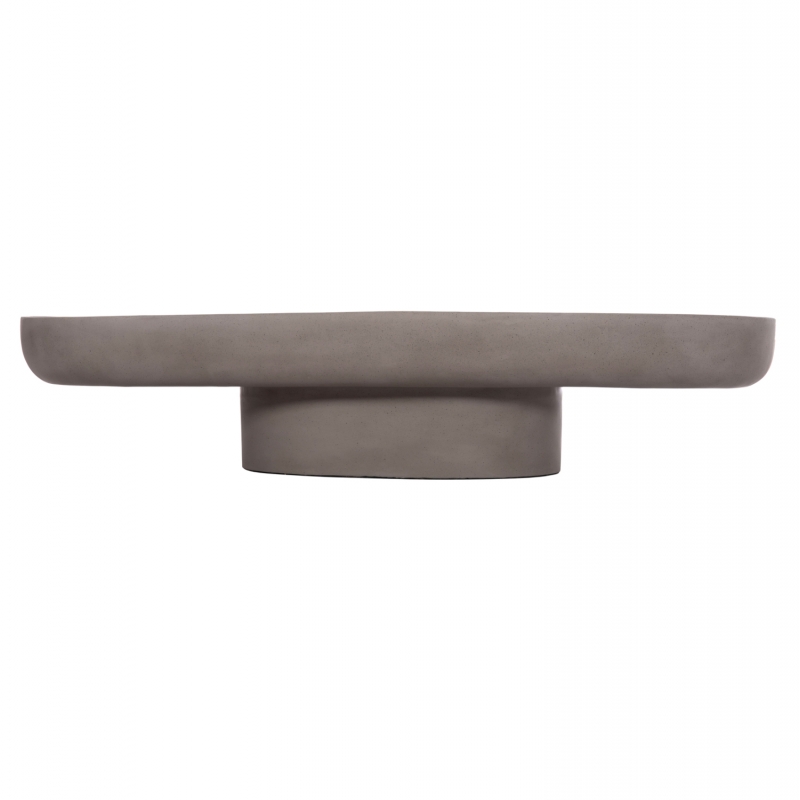 ΤΡΑΠΕΖΙ ΣΑΛΟΝΙΟΥ DESSY HM18153.03 FIBER CEMENT ΣΕ ΓΚΡΙ--151x66x30Υεκ.