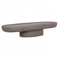 ΤΡΑΠΕΖΙ ΣΑΛΟΝΙΟΥ DESSY HM18153.03 FIBER CEMENT ΣΕ ΓΚΡΙ--151x66x30Υεκ.
