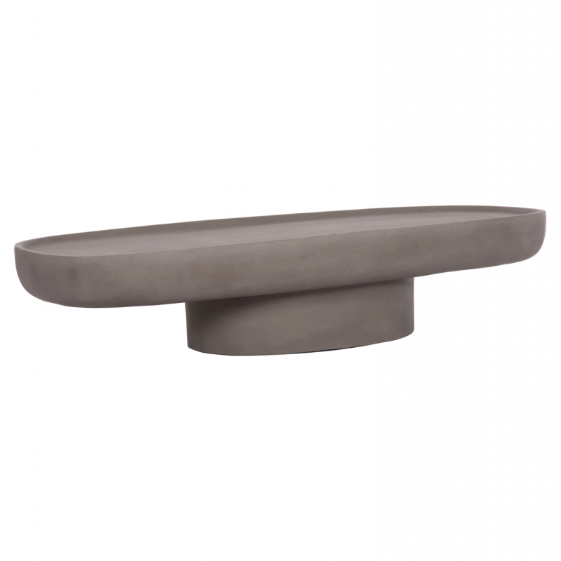 ΤΡΑΠΕΖΙ ΣΑΛΟΝΙΟΥ DESSY HM18153.03 FIBER CEMENT ΣΕ ΓΚΡΙ--151x66x30Υεκ.