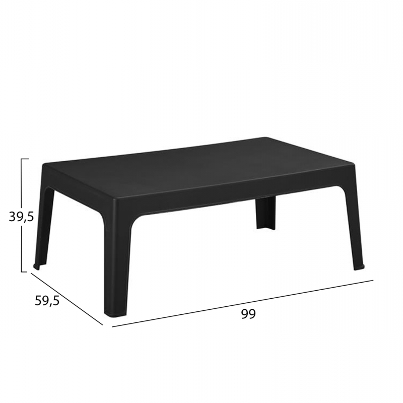 ΤΡΑΠΕΖΑΚΙ ΟΡΘΟΓΩΝΙΟ SLEEK HM6367.02 ΠΟΛΥΠΡΟΠΥΛΕΝΙΟ ΣΕ ΜΑΥΡΟ 105x64x40Υεκ. ΤΡΑΠΕΖΑΚΙ ΟΡΘΟΓΩΝΙΟ SLEEK HM6367.02 ΠΟΛΥΠΡΟΠΥΛΕΝΙΟ ΣΕ ΜΑΥΡΟ 105x64x40Υεκ.