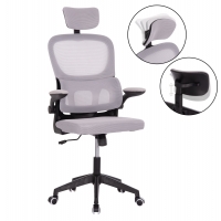 ΚΑΡΕΚΛΑ ΓΡΑΦΕΙΟΥ BASTON HM18236.02 ΓΚΡΙ MESH & ΜΑΥΡΟ PP ΣΚΕΛΕΤΟΣ 64x60x127Υεκ. ΚΑΡΕΚΛΑ ΓΡΑΦΕΙΟΥ BASTON HM18236.02 ΓΚΡΙ MESH & ΜΑΥΡΟ PP ΣΚΕΛΕΤΟΣ 64x60x127Υεκ.