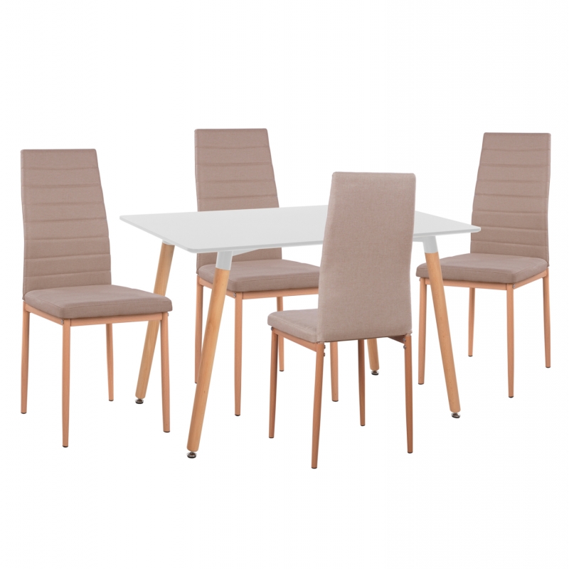 ΣΕΤ ΤΡΑΠΕΖΑΡΙΑΣ 5ΤΜΧ MINIMAL HM11767 ΛΕΥΚΟ MDF-ΜΠΕΖ ΥΦΑΣΜΑ ΣΕΤ ΤΡΑΠΕΖΑΡΙΑΣ 5ΤΜΧ MINIMAL HM11767 ΛΕΥΚΟ MDF-ΜΠΕΖ ΥΦΑΣΜΑ