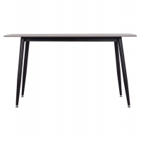 ΤΡΑΠΕΖΙ RAVEN HM18149.13 ΚΕΡΑΜΙΚΟ TOP ΜΕ ΟΨΗ ΓΚΡΙ ΜΑΡΜΑΡΟ 140x80x74Υεκ.