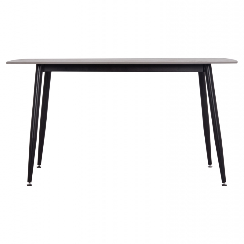 ΤΡΑΠΕΖΙ RAVEN HM18149.13 ΚΕΡΑΜΙΚΟ TOP ΜΕ ΟΨΗ ΓΚΡΙ ΜΑΡΜΑΡΟ 140x80x74Υεκ.
