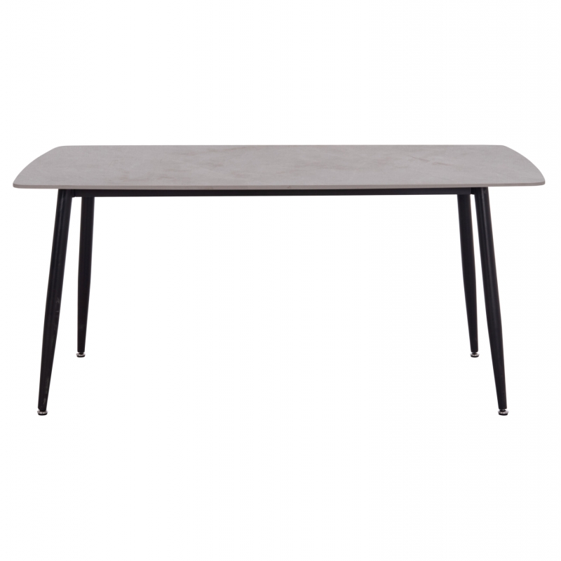 ΤΡΑΠΕΖΙ RAVEN HM18150.13 ΚΕΡΑΜΙΚΟ TOP ΜΕ ΟΨΗ ΓΚΡΙ ΜΑΡΜΑΡΟ 160x80x74Υεκ.