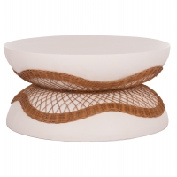 ΤΡΑΠΕΖΙ ΣΑΛΟΝΙΟΥ ANNA HM18157.02 FIBER CEMENT ΛΕΥΚΟ-ΦΥΣΙΚΟ RATTAN--Φ92x44.5Υεκ ΤΡΑΠΕΖΙ ΣΑΛΟΝΙΟΥ ANNA HM18157.02 FIBER CEMENT ΛΕΥΚΟ-ΦΥΣΙΚΟ RATTAN--Φ92x44.5Υεκ