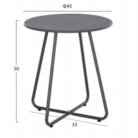 ΣΕΤ LOUNGE 3TMX ΕΞ.ΧΩΡΟΥ PONY HM21193 ΜΕΤΑΛΛΟ ΣΕ ΓΚΡΙ--ΣΥΝΘ.RATTAN ΣΕ ΛΕΥΚΟ-ΜΑΥΡΟ