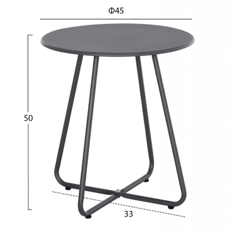 ΣΕΤ LOUNGE 3TMX ΕΞ.ΧΩΡΟΥ PONY HM21193 ΜΕΤΑΛΛΟ ΣΕ ΓΚΡΙ--ΣΥΝΘ.RATTAN ΣΕ ΛΕΥΚΟ-ΜΑΥΡΟ