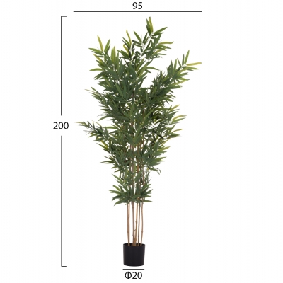 ΔΙΑΚΟΣΜΗΤΙΚΟ ΣΥΝΘΕΤΙΚΟ ΦΥΤΟ HM4737 BAMBOO ΣΕ ΓΛΑΣΤΡΑ 20x95x200Υεκ. ΔΙΑΚΟΣΜΗΤΙΚΟ ΣΥΝΘΕΤΙΚΟ ΦΥΤΟ HM4737 BAMBOO ΣΕ ΓΛΑΣΤΡΑ 20x95x200Υεκ.