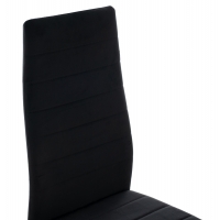 ΣΕΤ ΤΡΑΠΕΖΑΡΙΑΣ 5ΤΜΧ MINIMAL HM21173 MDF TOP ΜΑΥΡΟ-ΒΕΛΟΥΔΟ & ΜΕΤΑΛΛΟ ΜΑΥΡΟ