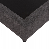 ΥΠΟΣΤΡΩΜΑ/ΚΡΕΒΑΤΙ KING-SIZE SIGGY HM21218 ΓΚΡΙ ΥΦΑΣΜΑ--ΓΙΑ 180x200εκ.
