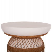 ΒΟΗΘΗΤΙΚΟ ΤΡΑΠΕΖΙ PRILEP HM18159.02 FIBER CEMENT ΛΕΥΚΟ & RATTAN--Φ60x76,5Υεκ ΒΟΗΘΗΤΙΚΟ ΤΡΑΠΕΖΙ PRILEP HM18159.02 FIBER CEMENT ΛΕΥΚΟ & RATTAN--Φ60x76,5Υεκ