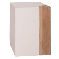 ΒΟΗΘΗΤΙΚΟ ΤΡΑΠΕΖΙ LEIA-ΣΚΑΜΠΟ HM18163.02 FIBER CEMENT ΛΕΥΚΟ-ΞΥΛΟ TEAK 32.5x32.5x46Υεκ. ΒΟΗΘΗΤΙΚΟ ΤΡΑΠΕΖΙ LEIA-ΣΚΑΜΠΟ HM18163.02 FIBER CEMENT ΛΕΥΚΟ-ΞΥΛΟ TEAK 32.5x32.5x46Υεκ.