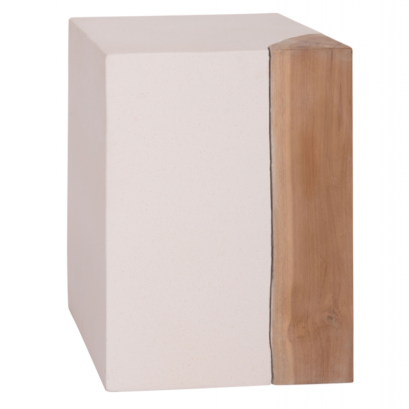 ΒΟΗΘΗΤΙΚΟ ΤΡΑΠΕΖΙ LEIA-ΣΚΑΜΠΟ HM18163.02 FIBER CEMENT ΛΕΥΚΟ-ΞΥΛΟ TEAK 32.5x32.5x46Υεκ. ΒΟΗΘΗΤΙΚΟ ΤΡΑΠΕΖΙ LEIA-ΣΚΑΜΠΟ HM18163.02 FIBER CEMENT ΛΕΥΚΟ-ΞΥΛΟ TEAK 32.5x32.5x46Υεκ.