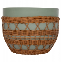 ΤΡΑΠΕΖΙ ΣΑΛΟΝΙΟΥ VILHENA HM18165 FIBER CEMENT ΠΡΑΣΙΝΟ-RATTAN ΦΥΣΙΚΟ Φ56x47Υεκ. ΤΡΑΠΕΖΙ ΣΑΛΟΝΙΟΥ VILHENA HM18165 FIBER CEMENT ΠΡΑΣΙΝΟ-RATTAN ΦΥΣΙΚΟ Φ56x47Υεκ.