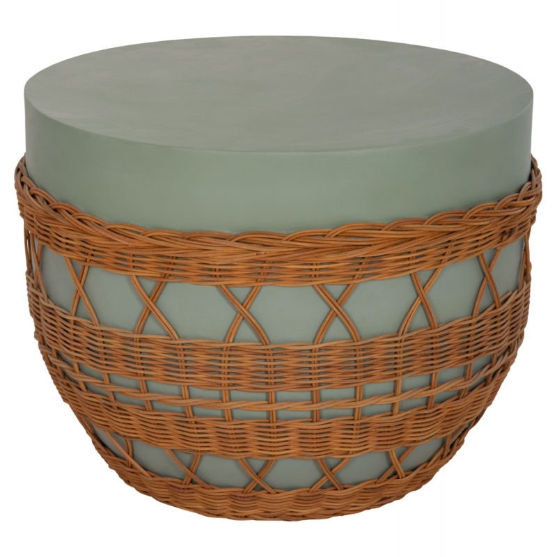 ΤΡΑΠΕΖΙ ΣΑΛΟΝΙΟΥ VILHENA HM18165 FIBER CEMENT ΠΡΑΣΙΝΟ-RATTAN ΦΥΣΙΚΟ Φ56x47Υεκ. ΤΡΑΠΕΖΙ ΣΑΛΟΝΙΟΥ VILHENA HM18165 FIBER CEMENT ΠΡΑΣΙΝΟ-RATTAN ΦΥΣΙΚΟ Φ56x47Υεκ.