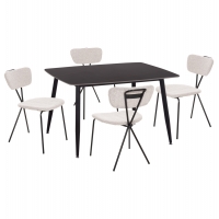 ΣΕΤ ΤΡΑΠΕΖΑΡΙΑΣ 5ΤΜΧ RAVEN HM21067.02 ΚΕΡΑΜΙΚΟ TOP ΜΑΥΡΟ ΜΑΡΜΑΡΟ--ΜΕΤΑΛΛΟ ΣΕΤ ΤΡΑΠΕΖΑΡΙΑΣ 5ΤΜΧ RAVEN HM21067.02 ΚΕΡΑΜΙΚΟ TOP ΜΑΥΡΟ ΜΑΡΜΑΡΟ--ΜΕΤΑΛΛΟ