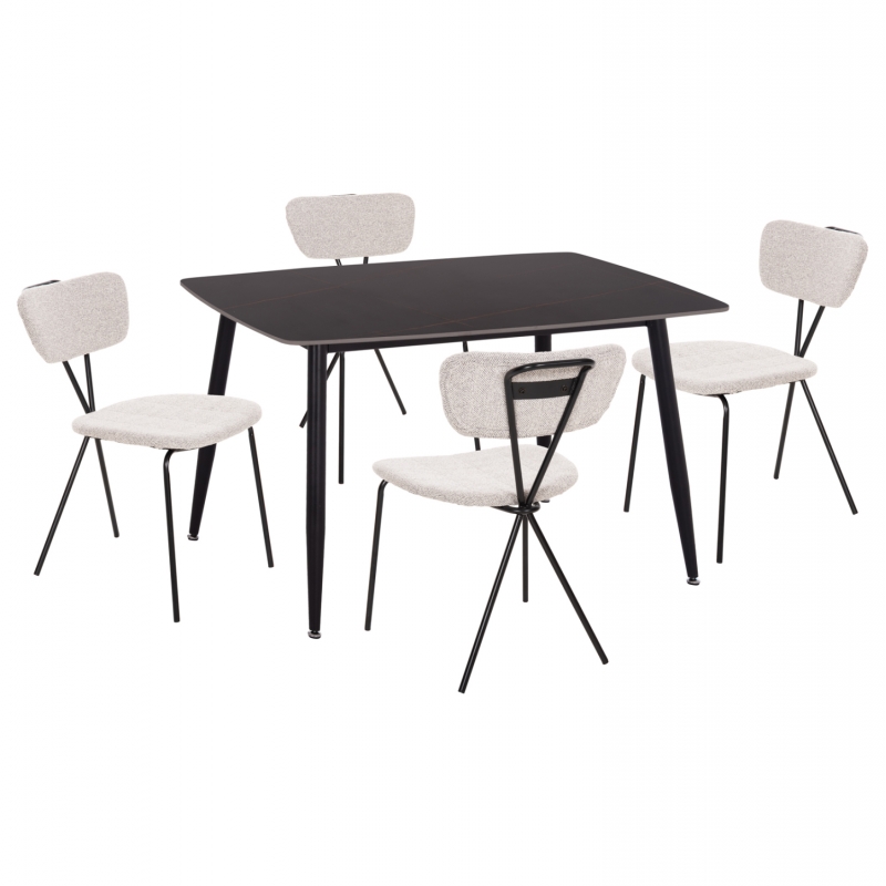 ΣΕΤ ΤΡΑΠΕΖΑΡΙΑΣ 5ΤΜΧ RAVEN HM21067.02 ΚΕΡΑΜΙΚΟ TOP ΜΑΥΡΟ ΜΑΡΜΑΡΟ--ΜΕΤΑΛΛΟ ΣΕΤ ΤΡΑΠΕΖΑΡΙΑΣ 5ΤΜΧ RAVEN HM21067.02 ΚΕΡΑΜΙΚΟ TOP ΜΑΥΡΟ ΜΑΡΜΑΡΟ--ΜΕΤΑΛΛΟ