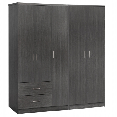 ΝΤΟΥΛΑΠΑ 5ΦΥΛΛΗ CAESAR HM21234.01 ΜΕΛΑΜΙΝΗ ΧΡΩΜΑ ZEBRANO 150x42.5x181Υεκ