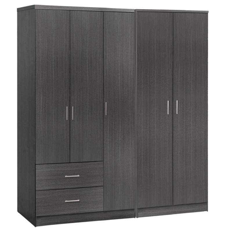 ΝΤΟΥΛΑΠΑ 5ΦΥΛΛΗ CAESAR HM21234.01 ΜΕΛΑΜΙΝΗ ΧΡΩΜΑ ZEBRANO 150x42.5x181Υεκ