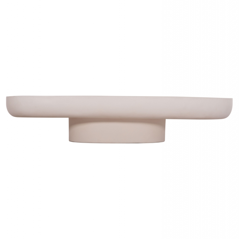 ΤΡΑΠΕΖΙ ΣΑΛΟΝΙΟΥ DESSY HM18153.02 FIBER CEMENT ΣΕ ΛΕΥΚΟ--151x66x30Υεκ.