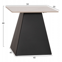 ΣΕΤ 2 ΤΡΑΠΕΖΙΑ ΣΑΛΟΝΙΟΥ QUBER(X) HM18311.02 SINTERED STONE ΤΕΤΡΑΓΩΝΟ--ΒΑΣΕΙΣ ΜΑΥΡΕΣ ΣΕΤ 2 ΤΡΑΠΕΖΙΑ ΣΑΛΟΝΙΟΥ QUBER(X) HM18311.02 SINTERED STONE ΤΕΤΡΑΓΩΝΟ--ΒΑΣΕΙΣ ΜΑΥΡΕΣ