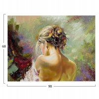 ΠΙΝΑΚΑΣ TOIXOY ΣΕΙΡΑ GOBI HM4774 ΕΚΤΥΠΩΜΕΝΟΣ ΚΑΜΒΑΣ 98x2,5(πάχος)x68Υεκ.