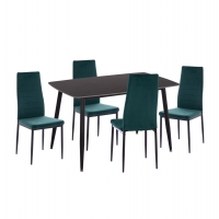 ΣΕΤ ΤΡΑΠΕΖΑΡΙΑΣ 5ΤΜΧ RAVEN HM21265.02 ΚΕΡΑΜΙΚΟ TOP ΜΑΥΡΟ ΜΑΡΜΑΡΟ--ΒΕΛΟΥΔΟ ΚΥΠΑΡΙΣΣΙ