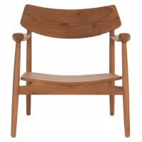 ΠΟΛΥΘΡΟΝΑ LOUNGE RANGER HM18255.01 ΞΥΛΟ TEAK ΣΕ ΦΥΣΙΚΟ 70x73x73Υεκ.