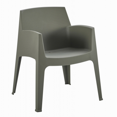 ΠΟΛΥΘΡΟΝΑ ΠΟΛΥΠΡΟΠΥΛΕΝΙΟΥ SLEEK HM6370.05 DARK OLIVE GREEN 68x63x82,5Υεκ.
