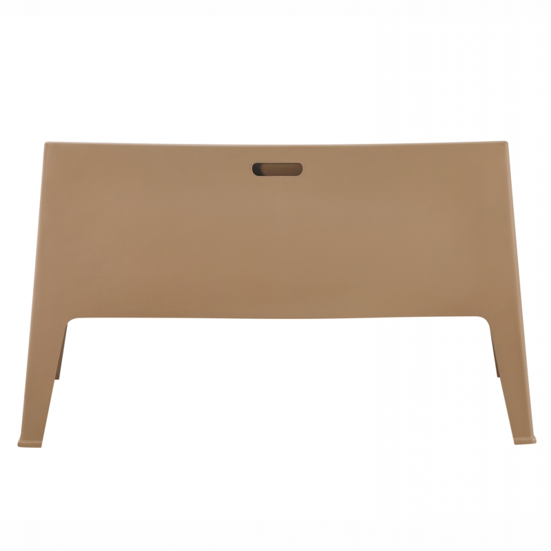 ΚΑΝΑΠΕΣ 2-ΘΕΣΙΟΣ ΠΟΛΥΠΡΟΠΥΛΕΝΙΟΥ SLEEK HM6366.03 ΧΡΩΜΑ ΚΑΠΟΥΤΣΙΝΟ 133x68x73Υεκ.