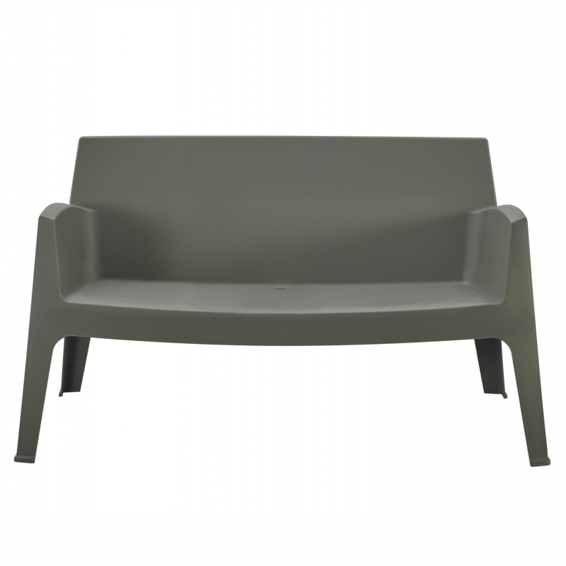ΚΑΝΑΠΕΣ 2-ΘΕΣΙΟΣ ΠΟΛΥΠΡΟΠΥΛΕΝΙΟΥ SLEEK HM6366.05 ΧΡΩΜΑ DARK OLIVE 133x68x73Υεκ.
