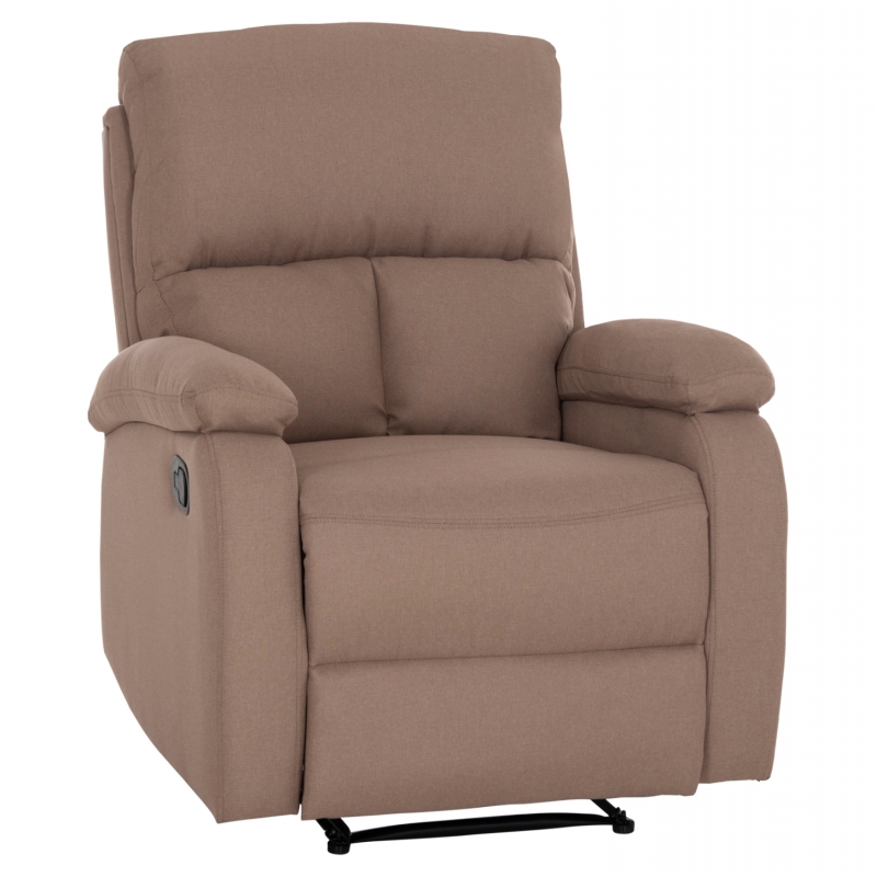 ΠΟΛΥΘΡΟΝΑ RELAX DIONI HM3296.03 ΜΠΕΖ ΥΦΑΣΜΑ 85x90x100Υεκ.