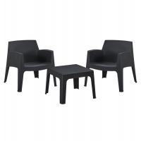 ΣΕΤ LOUNGE 3ΤΜΧ SLEEK HM21274.02 ΜΑΥΡΟ ΠΟΛΥΠΡΟΠΥΛΕΝΙΟ ΣΕΤ LOUNGE 3ΤΜΧ SLEEK HM21274.02 ΜΑΥΡΟ ΠΟΛΥΠΡΟΠΥΛΕΝΙΟ
