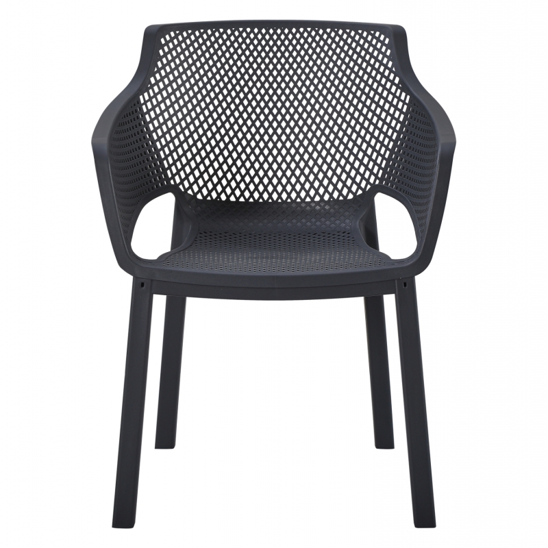 ΠΟΛΥΘΡΟΝΑ ΠΟΛΥΠΡΟΠΥΛΕΝΙΟΥ PEGGY HM6368.02 ΜΑΥΡΟ 60x55x79Υεκ