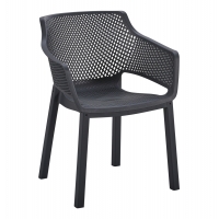 ΠΟΛΥΘΡΟΝΑ ΠΟΛΥΠΡΟΠΥΛΕΝΙΟΥ PEGGY HM6368.02 ΜΑΥΡΟ 60x55x79Υεκ