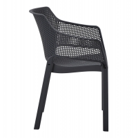ΠΟΛΥΘΡΟΝΑ ΠΟΛΥΠΡΟΠΥΛΕΝΙΟΥ PEGGY HM6368.02 ΜΑΥΡΟ 60x55x79Υεκ